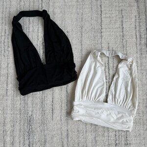 Princess Polly Going Out Halter Tops (Set of 2) – Size 0 / XS